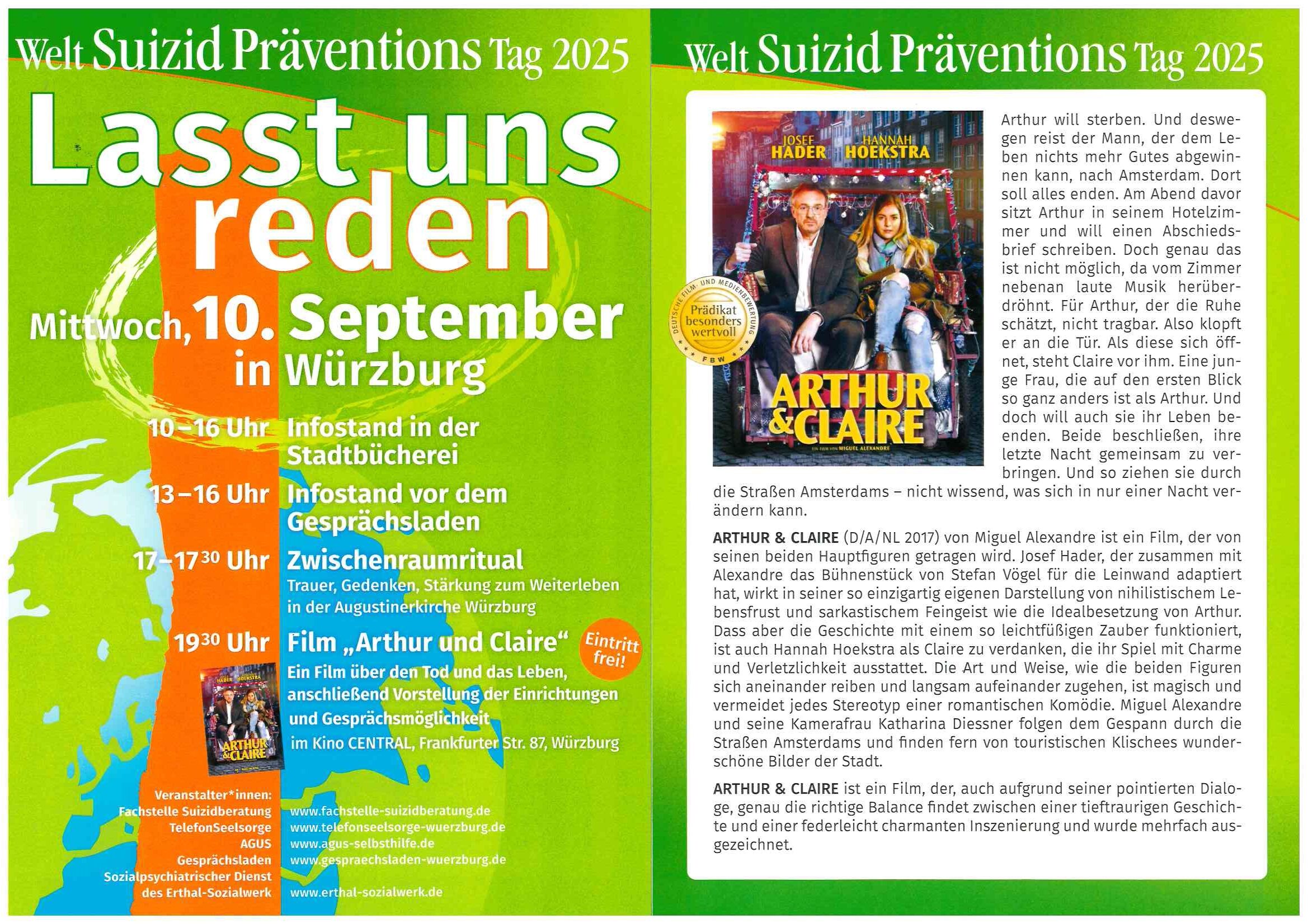 Programmübersicht und Filminformation