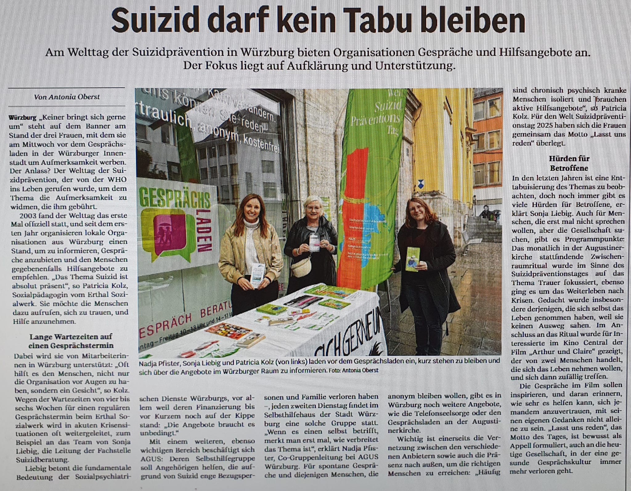 Zeitungsartikel Mainpost